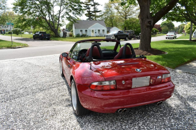 2000 BMW M Roadster in Imola Red 2 over Imola Red & Black Nappa