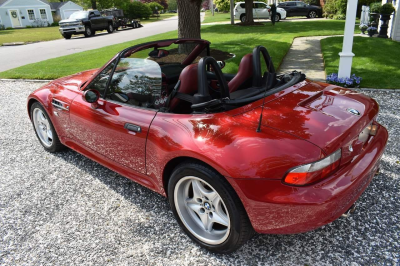 2000 BMW M Roadster in Imola Red 2 over Imola Red & Black Nappa