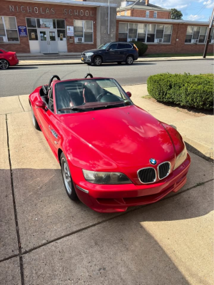 2000 BMW M Roadster in Imola Red 2 over Imola Red & Black Nappa
