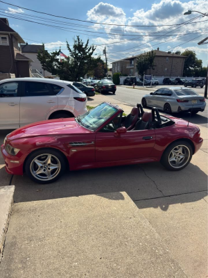 2000 BMW M Roadster in Imola Red 2 over Imola Red & Black Nappa