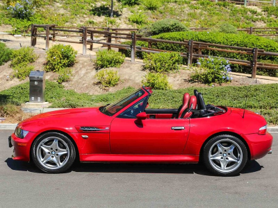 2000 BMW M Roadster in Imola Red 2 over Imola Red & Black Nappa