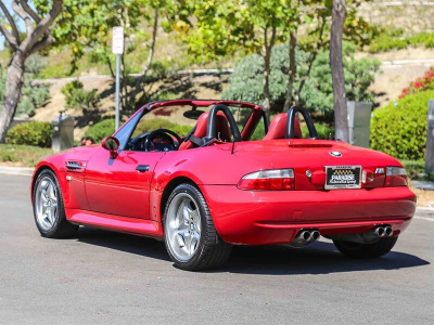 2000 BMW M Roadster in Imola Red 2 over Imola Red & Black Nappa