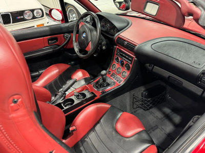 2000 BMW M Roadster in Imola Red 2 over Imola Red & Black Nappa