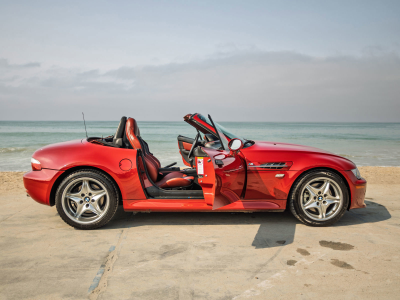 2000 BMW M Roadster in Imola Red 2 over Imola Red & Black Nappa