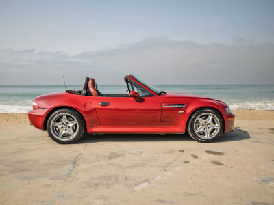 2000 BMW M Roadster in Imola Red 2 over Imola Red & Black Nappa