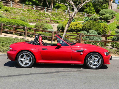2000 BMW M Roadster in Imola Red 2 over Imola Red & Black Nappa