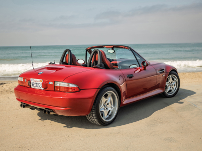 2000 BMW M Roadster in Imola Red 2 over Imola Red & Black Nappa