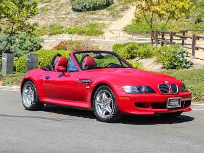 2000 BMW M Roadster in Imola Red 2 over Imola Red & Black Nappa