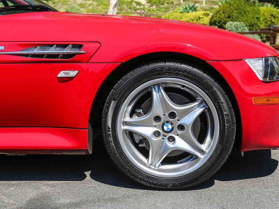 2000 BMW M Roadster in Imola Red 2 over Imola Red & Black Nappa