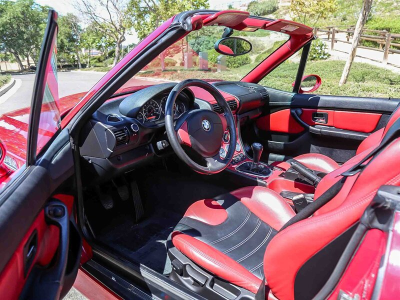 2000 BMW M Roadster in Imola Red 2 over Imola Red & Black Nappa