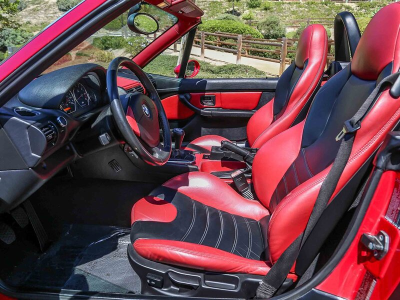 2000 BMW M Roadster in Imola Red 2 over Imola Red & Black Nappa