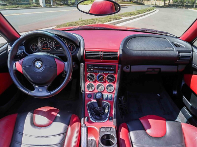 2000 BMW M Roadster in Imola Red 2 over Imola Red & Black Nappa