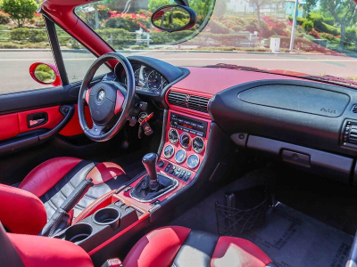 2000 BMW M Roadster in Imola Red 2 over Imola Red & Black Nappa
