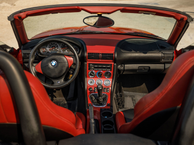 2000 BMW M Roadster in Imola Red 2 over Imola Red & Black Nappa
