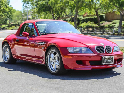 2000 BMW M Roadster in Imola Red 2 over Imola Red & Black Nappa