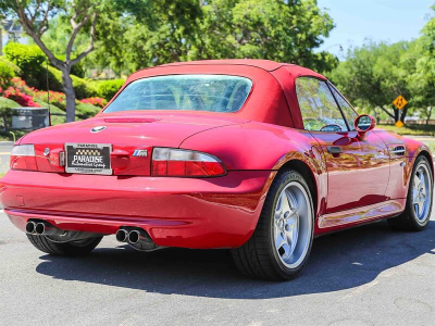 2000 BMW M Roadster in Imola Red 2 over Imola Red & Black Nappa