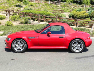 2000 BMW M Roadster in Imola Red 2 over Imola Red & Black Nappa