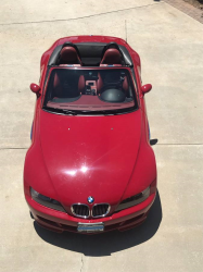 2000 BMW M Roadster in Imola Red 2 over Imola Red & Black Nappa