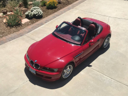 2000 BMW M Roadster in Imola Red 2 over Imola Red & Black Nappa