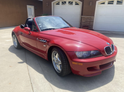 2000 BMW M Roadster in Imola Red 2 over Black Nappa
