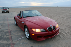 2000 BMW M Roadster in Imola Red 2 over Black Nappa
