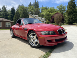 2000 BMW M Roadster in Imola Red 2 over Black Nappa