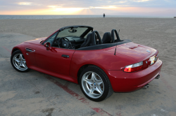 2000 BMW M Roadster in Imola Red 2 over Black Nappa