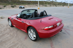 2000 BMW M Roadster in Imola Red 2 over Black Nappa