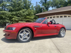 2000 BMW M Roadster in Imola Red 2 over Black Nappa