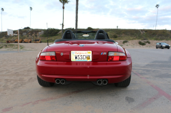 2000 BMW M Roadster in Imola Red 2 over Black Nappa