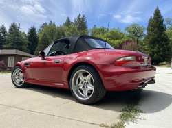 2000 BMW M Roadster in Imola Red 2 over Black Nappa