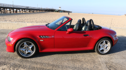 2000 BMW M Roadster in Imola Red 2 over Black Nappa