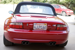 2000 BMW M Roadster in Imola Red 2 over Black Nappa