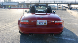 2000 BMW M Roadster in Imola Red 2 over Black Nappa