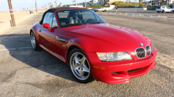 2000 BMW M Roadster in Imola Red 2 over Black Nappa