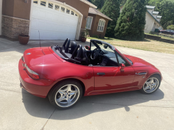 2000 BMW M Roadster in Imola Red 2 over Black Nappa