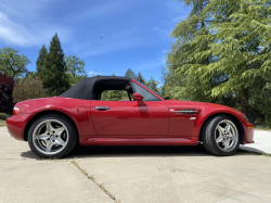 2000 BMW M Roadster in Imola Red 2 over Black Nappa