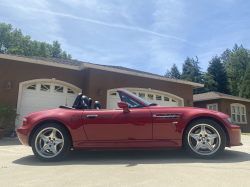 2000 BMW M Roadster in Imola Red 2 over Black Nappa