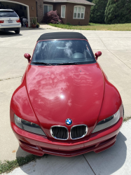 2000 BMW M Roadster in Imola Red 2 over Black Nappa