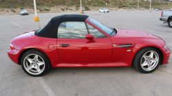2000 BMW M Roadster in Imola Red 2 over Black Nappa