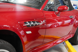 2000 BMW M Roadster in Imola Red 2 over Black Nappa