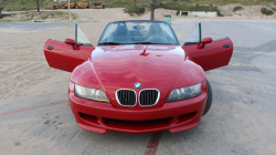 2000 BMW M Roadster in Imola Red 2 over Black Nappa