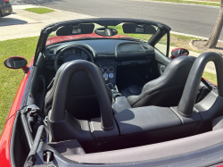 2000 BMW M Roadster in Imola Red 2 over Black Nappa