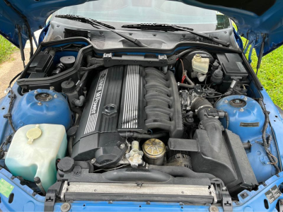 2000 BMW M Roadster in Estoril Blue Metallic over Estoril Blue & Black Nappa