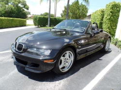 2000 BMW M Roadster in Cosmos Black Metallic over Black Nappa