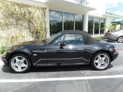 2000 BMW M Roadster in Cosmos Black Metallic over Black Nappa