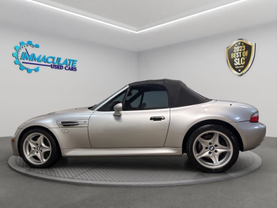 2000 BMW M Roadster in Titanium Silver Metallic over Black Nappa