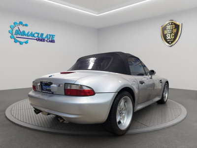 2000 BMW M Roadster in Titanium Silver Metallic over Black Nappa