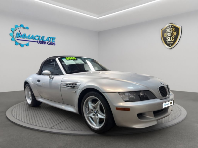 2000 BMW M Roadster in Titanium Silver Metallic over Black Nappa