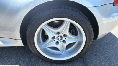 2000 BMW M Roadster in Titanium Silver Metallic over Black Nappa